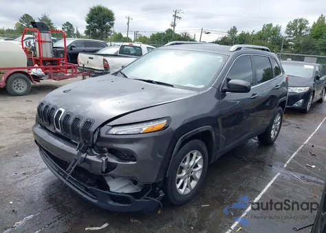 2015 Jeep Cherokee Latitude из США, поврежденный, VIN 1C4PJMCS7FW635397
